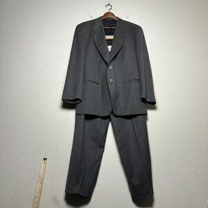 Enrico Celli Lubiam Blazer Coat Jacket Pant 2 Piece Suit Men 50R 34x30 Formal